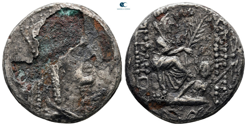 Kings of Armenia. Tigranes II "the Great" 95-56 BC. 
Tetradrachm Fourré

25 m...