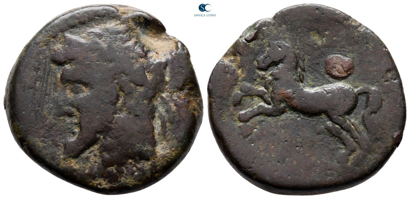 Kings of Numidia. Massinissa or Micipsa 203-118 BC. 
Bronze Æ

27 mm, 14,62 g...