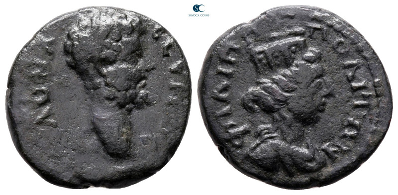 Thrace. Philippopolis. Septimius Severus AD 193-211. 
Bronze Æ

19 mm, 3,99 g...