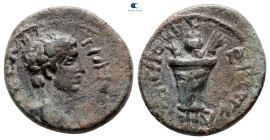 Aiolis. Elaia. Claudius AD 41-54. Bronze Æ