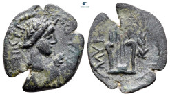 Aiolis. Kyme. Pseudo-autonomous issue. Time of the Antonines AD 138-192. Bronze Æ