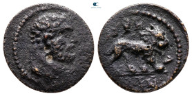 Lydia. Hyrkaneis. Pseudo-autonomous issue AD 193-217. Bronze Æ