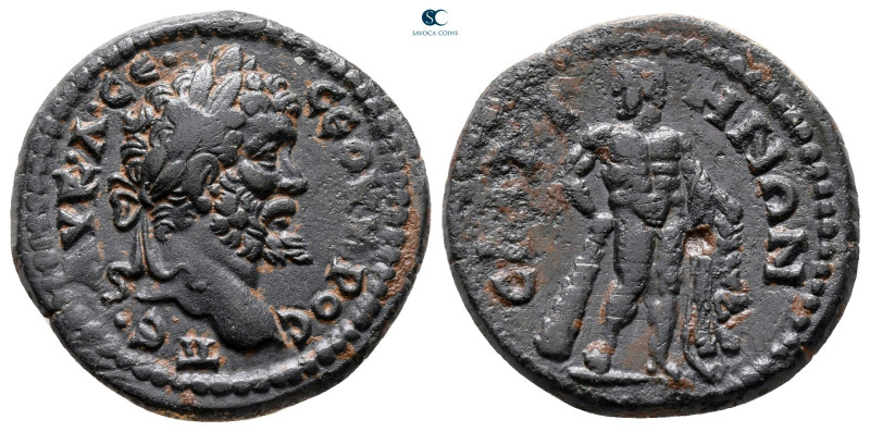 Lydia. Saitta. Septimius Severus AD 193-211. 
Bronze Æ

20 mm, 4,39 g



...
