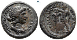 Lydia. Tripolis. Pseudo-autonomous issue. Time of Trajan  AD 98-117. Bronze Æ