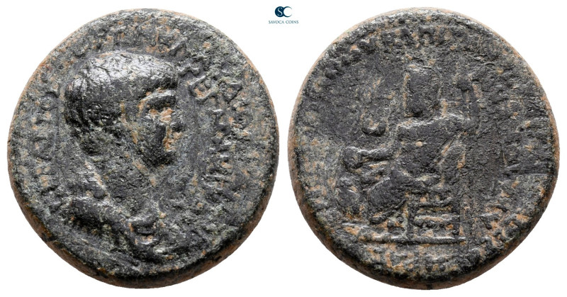 Phrygia. Akmoneia. Nero AD 54-68. 
Bronze Æ

19 mm, 4,50 g



nearly very...