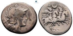 Anonymous 207 BC. Rome. Denarius AR