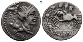 A. Albinus Sp.f. 96 BC. Rome. Denarius AR