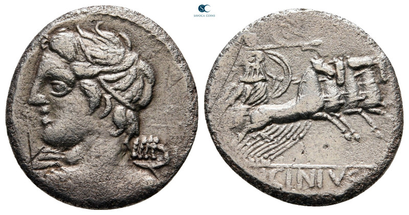 C. Licinius L. F. Macer 84 BC. Rome
Denarius AR

18 mm, 2,99 g



very fi...