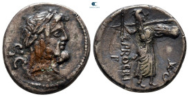 L. Procilius 80 BC. Rome. Denarius Fourré