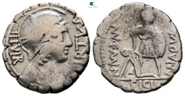 Mn. Aquillius 71 BC. Rome. Serratus AR