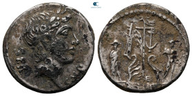 Servius Sulpicius 51 BC. Rome. Fourreè Denarius