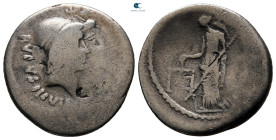 Mn. Cordius Rufus 46 BC. Rome. Denarius AR