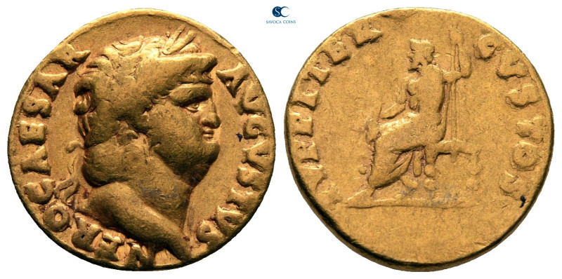 Nero AD 54-68. Rome
Aureus AV

18 mm, 7,15 g



nearly very fine



...