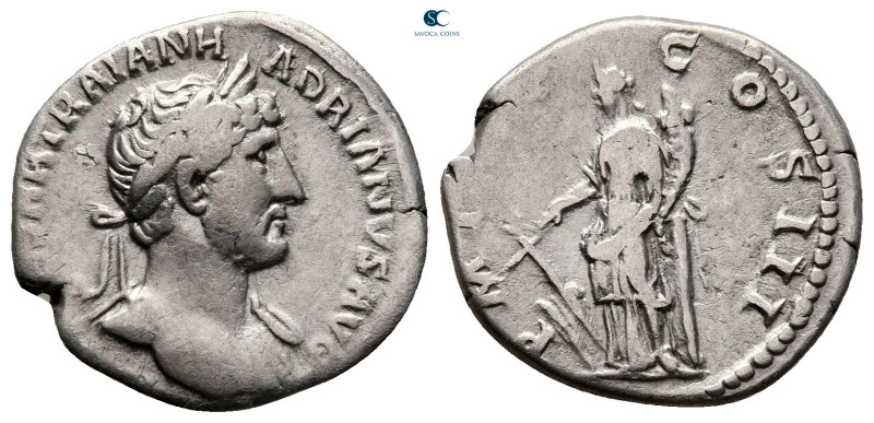 Hadrian AD 117-138. Rome
Denarius AR

18 mm, 2,80 g



very fine