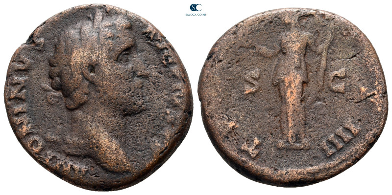 Antoninus Pius AD 138-161. Rome
As Æ

24 mm, 8,19 g



nearly very fine