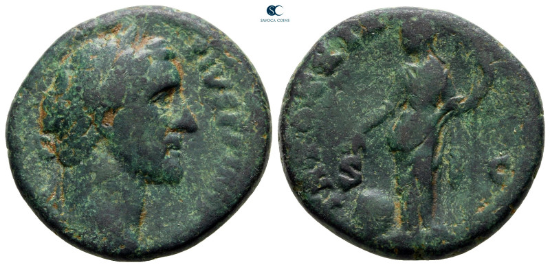 Antoninus Pius AD 138-161. Rome
As Æ

25 mm, 10,89 g



nearly very fine
