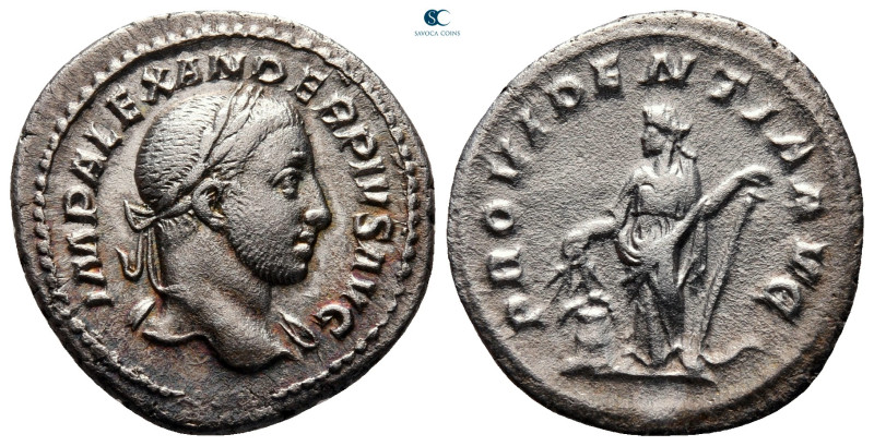 Severus Alexander AD 222-235. Rome
Denarius AR

20 mm, 3,50 g



very fin...