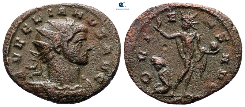 Aurelian AD 270-275. Siscia
Antoninianus Æ

22 mm, 3,12 g



nearly very ...