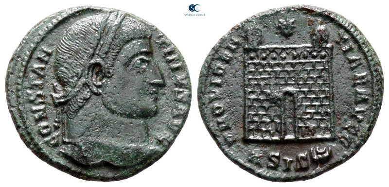 Constantine I the Great AD 306-337. Siscia
Follis Æ

19 mm, 2,74 g



ver...