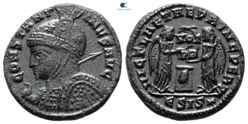 Constantine I the Great AD 306-337. Siscia
Follis Æ

19 mm, 3,13 g



ver...