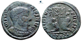 Licinius I AD 308-324. Contemporary barbaric imitation. Follis Æ