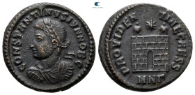 Constantine II, as Caesar AD 317-337. Nicomedia. Follis Æ