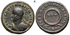 Constantine II, as Caesar AD 317-337. Thessaloniki. Follis Æ