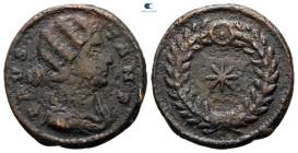 Fausta AD 324-326. Thessaloniki. Follis Æ