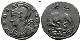 City Commemoratives AD 330-354. Constantinople. Follis Æ