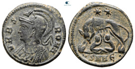 City Commemoratives AD 330-354. Heraclea. Follis Æ