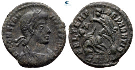 Constantius II AD 347-361. Siscia. Follis Æ