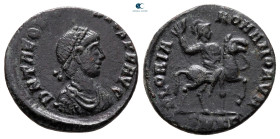 Theodosius I AD 379-395. Cyzicus. Follis Æ