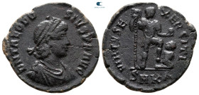 Theodosius I AD 379-395. Cyzicus. Follis Æ