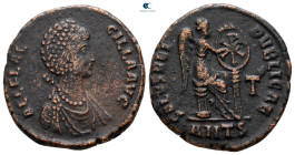 Aelia Flacilla AD 383-386. Antioch. Follis Æ