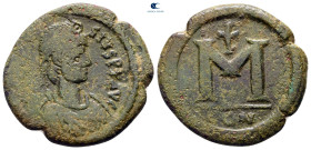 Anastasius I AD 491-518. Constantinople. Follis or 40 Nummi Æ