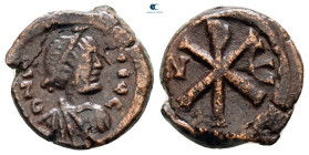 Justin I AD 518-527. Nikomedia. Pentanummium Æ