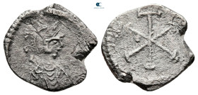 Justinian I AD 527-565. Constantinople. 1/4 Siliqua AR