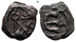 Justin II AD 565-578. Constantinople. Pentanummium Æ