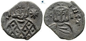 Leo V the Armenian AD 813-820. Syracuse. Follis Æ
