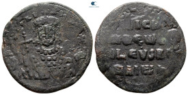 Nicephorus II Phocas AD 963-969. Constantinople. Follis Æ