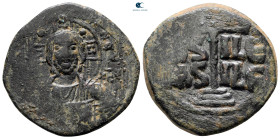 Romanus III Argyrus AD 1028-1034. Constantinople. Anonymous Follis Æ