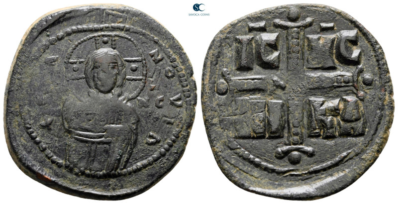Michael IV AD 1034-1041. Constantinople
Anonymous Follis Æ

29 mm, 8,06 g

...