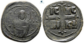 Michael IV AD 1034-1041. Constantinople. Anonymous Follis Æ