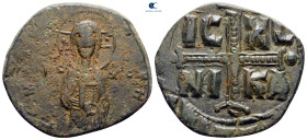 Michael IV AD 1034-1041. Constantinople. Anonymous Follis Æ