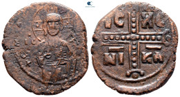 Michael IV AD 1034-1041. Constantinople. Anonymous Follis Æ