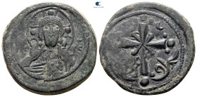Nicephorus III Botaniates AD 1078-1081. Constantinople. Anonymous Follis Æ