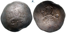 Alexius I Comnenus AD 1081-1118. Constantinople. Trachy Æ