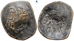 Isaac II Angelos AD 1185-1195. Constantinople. Trachy Æ