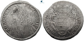 Croatia. Republic of Ragusa (Dubrovnik).  AD 1765. Taler AR