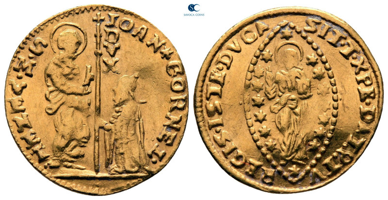 Italy. Venezia (Venice). Giovanni Corner AD 1709-1722.
Zecchino AV

22 mm, 3,...